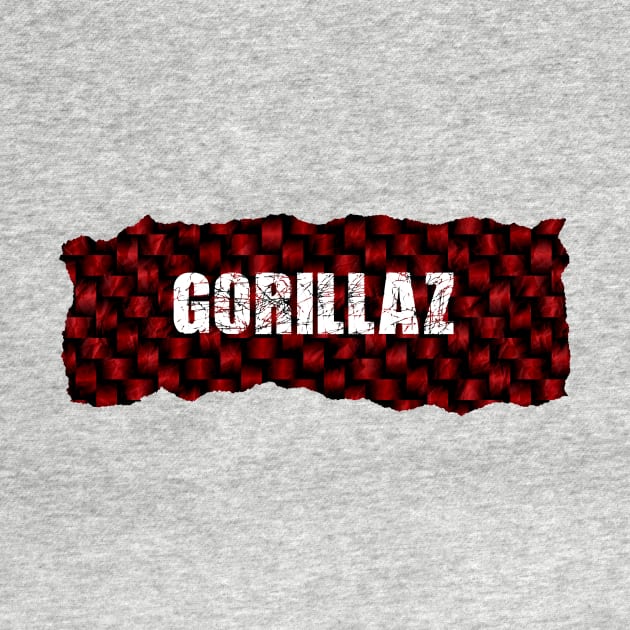 Gorillaz Ripped Flannel by BAUREKSO